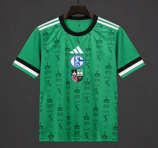 25/26 Schalke 04 100th Centennial Green Jersey