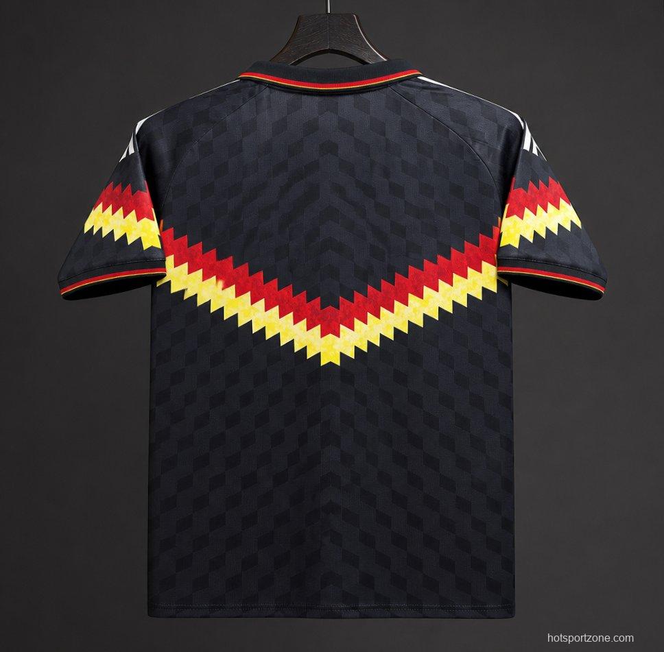2026  Germany Special Edition Black 1990s Vintage Style Concept Jersey