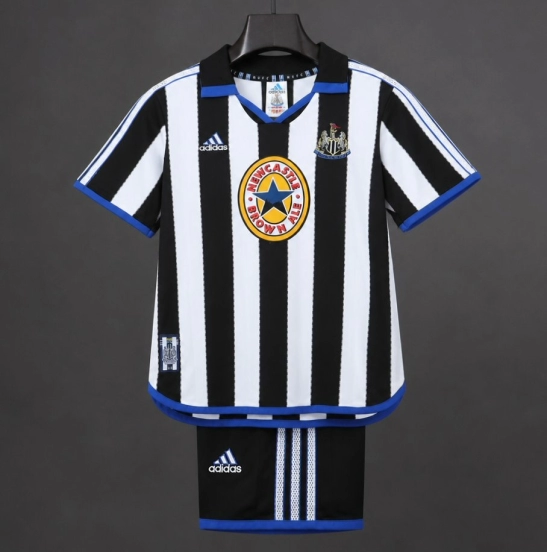 Retro Kids 99/00 Newcastle United Home Jersey