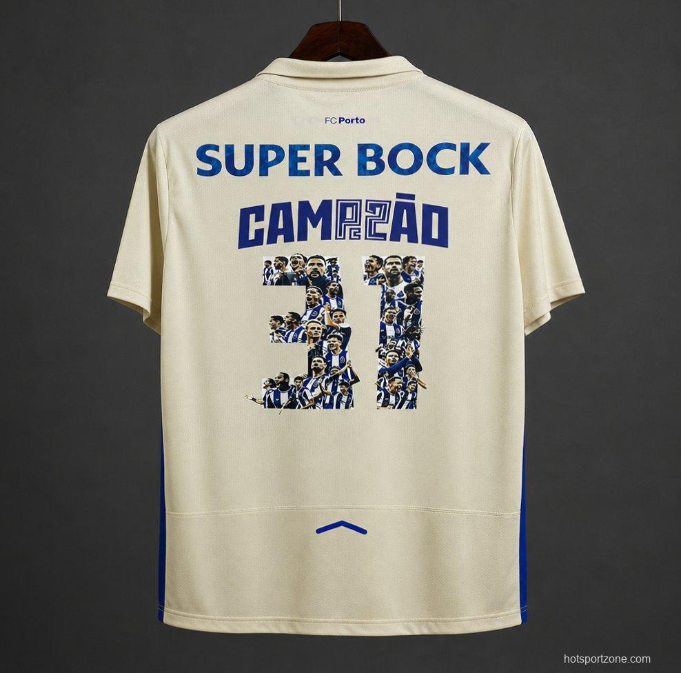 25/26 Porto Third Champion Printing Jersey