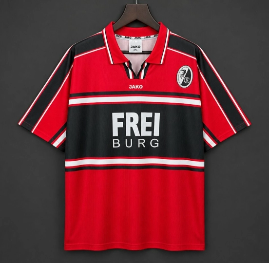 Retro 00/01 Freiburg Home Jersey