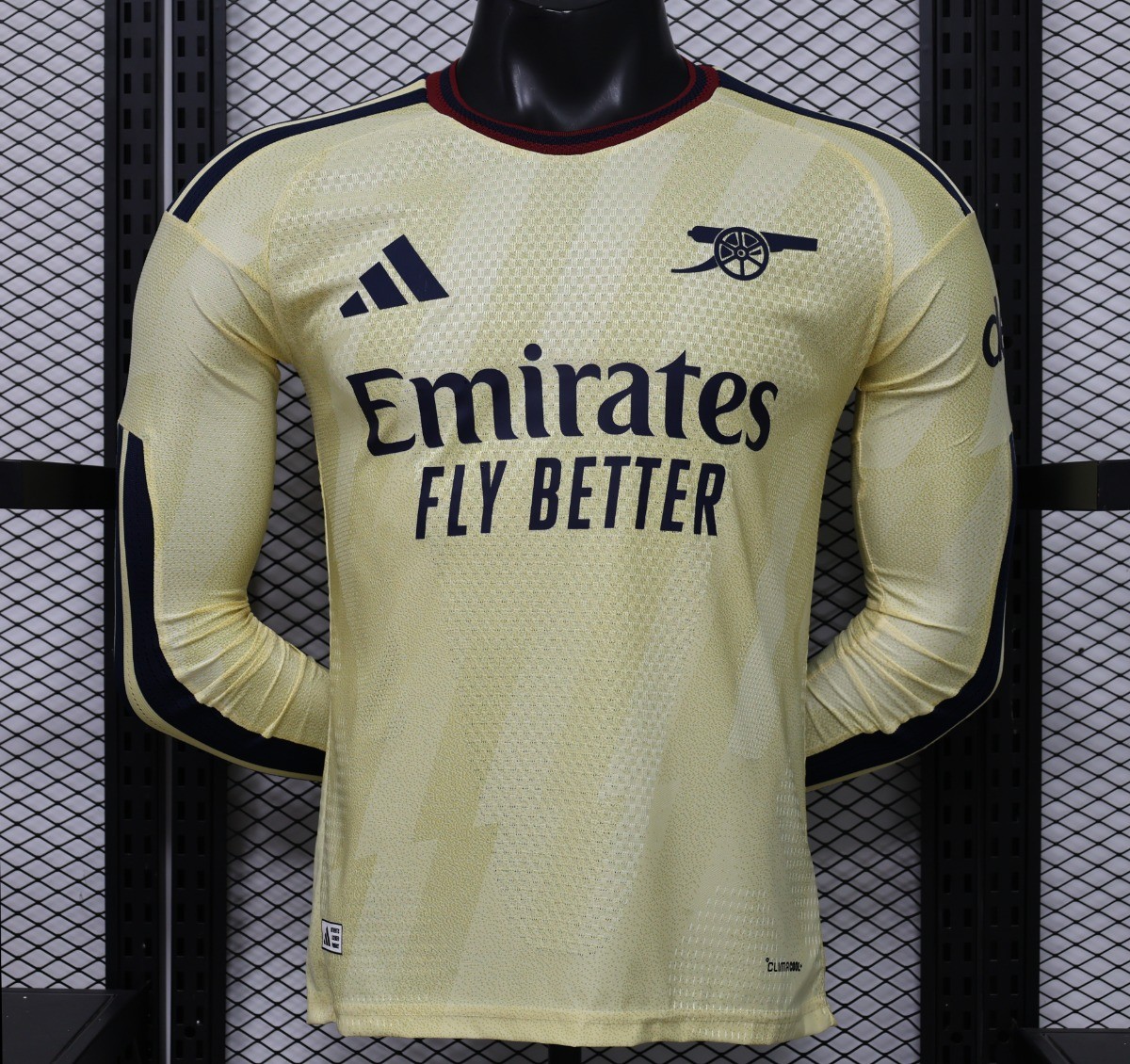Player Version 26/27 Arsenal Yellow  Long Sleeve Jersey