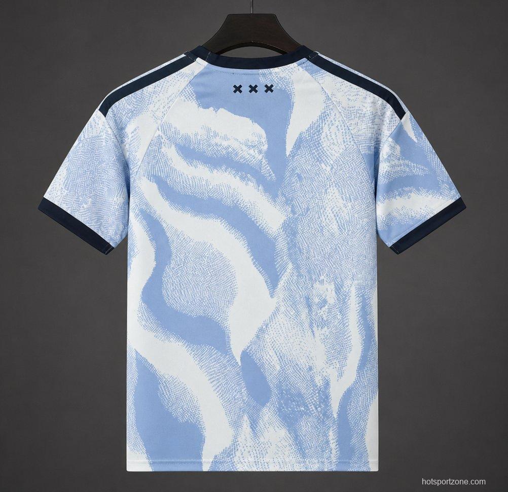 26/27 AJAX Third Light Blue Jersey