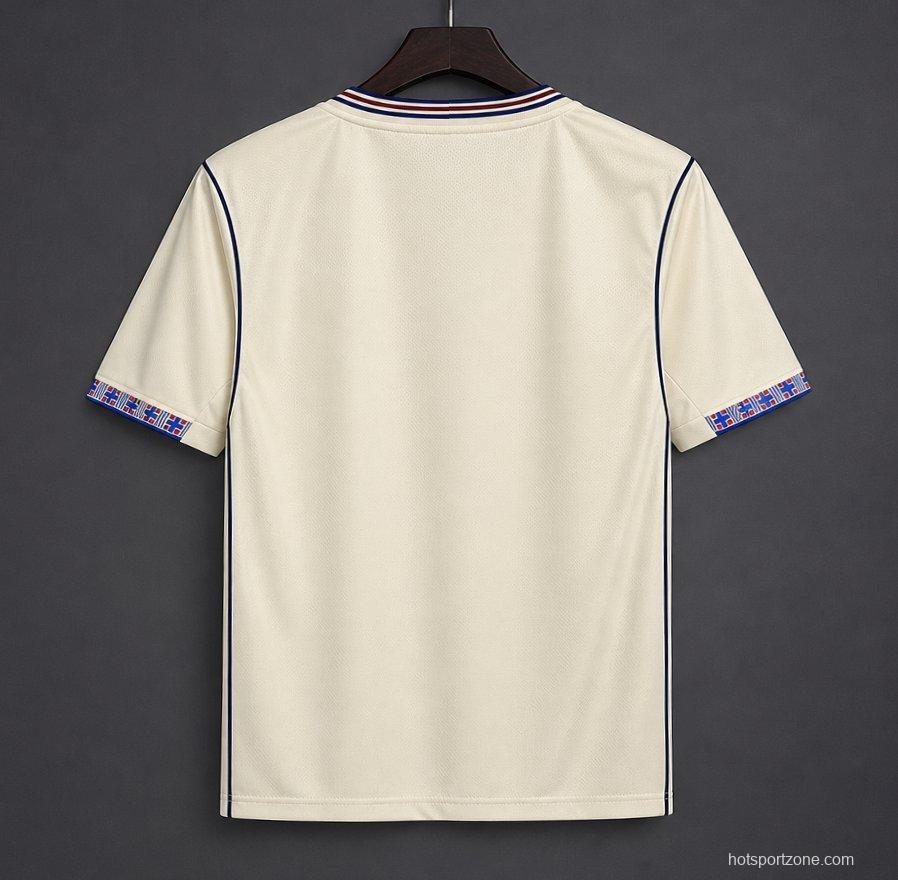 26/27 FC Barcelona Special Edition "Mashup" Away Jersey - Cream/Blue Stripe - As worn by Messi, Pedri, Yamal