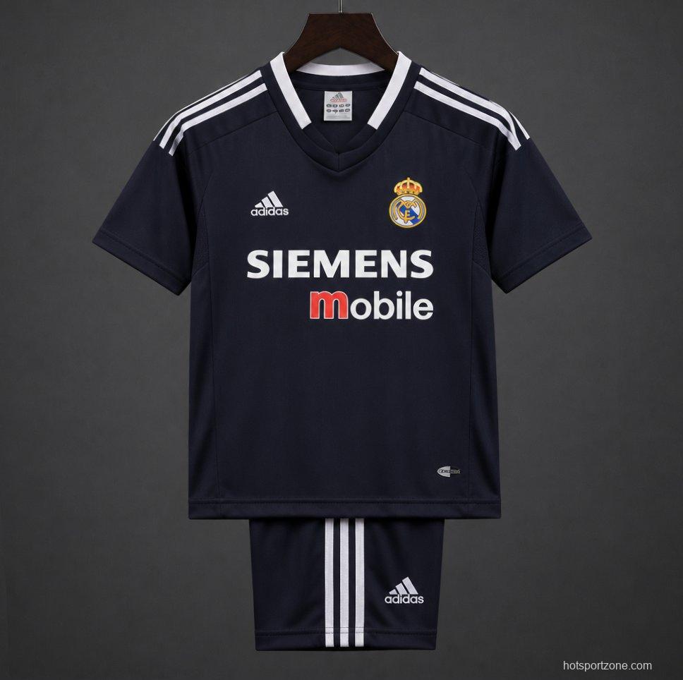Retro Kids 04/05 Real Madrid Away Jersey