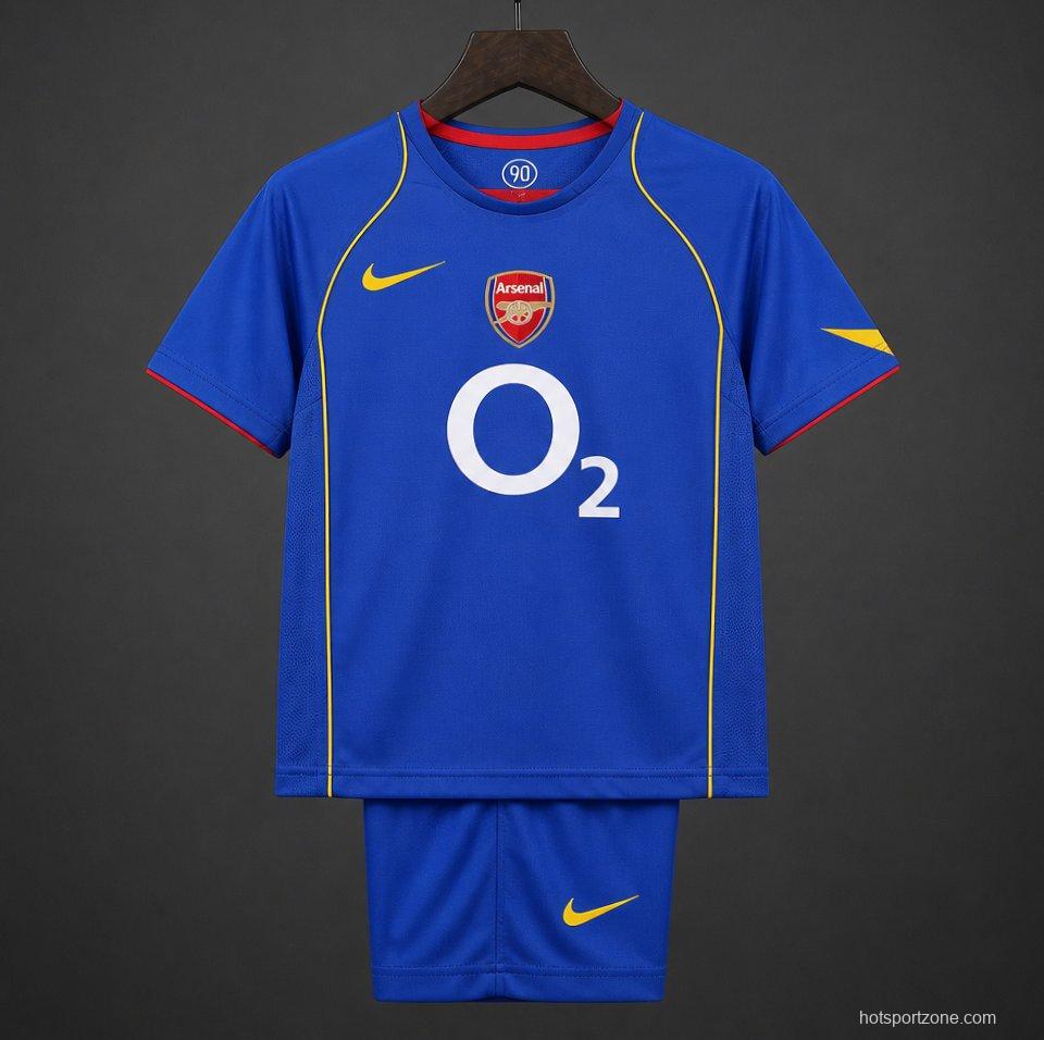 Retro Kids 04/05 Arsenal Away Jersey