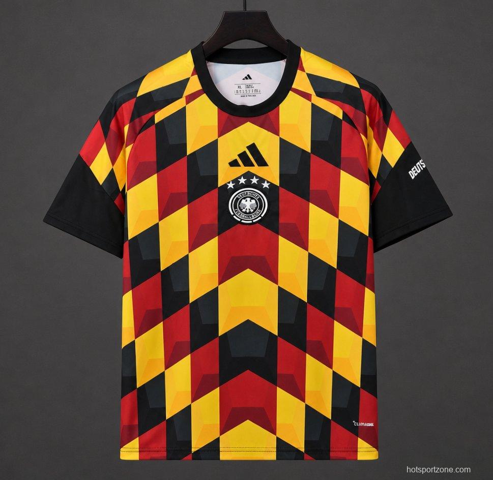 2026 Germany Black/Multi Pre-Match Jersey