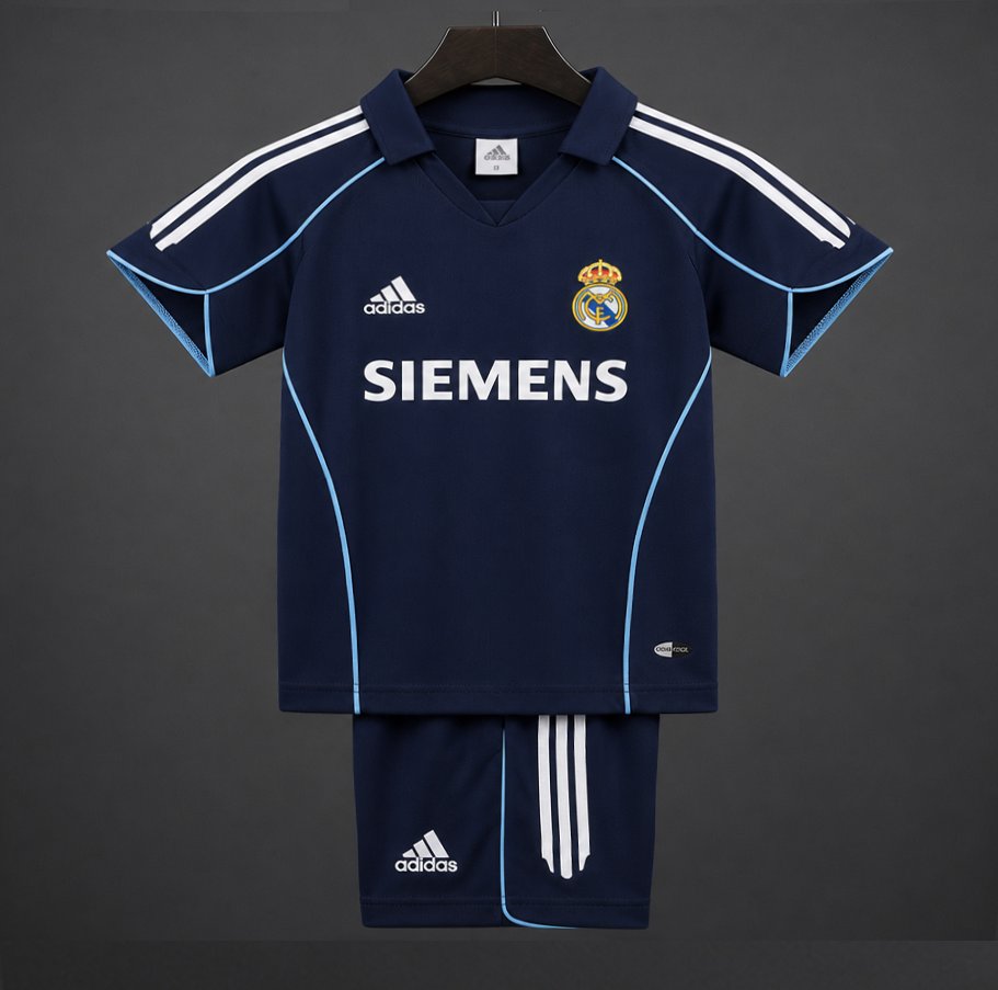Retro Kids 05/06 Real Madrid Away Jersey