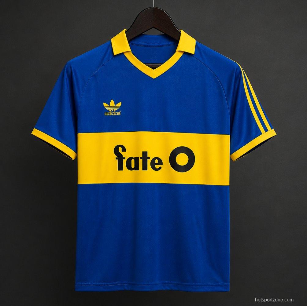Retro 86/88 Boca Juniors Home Jersey