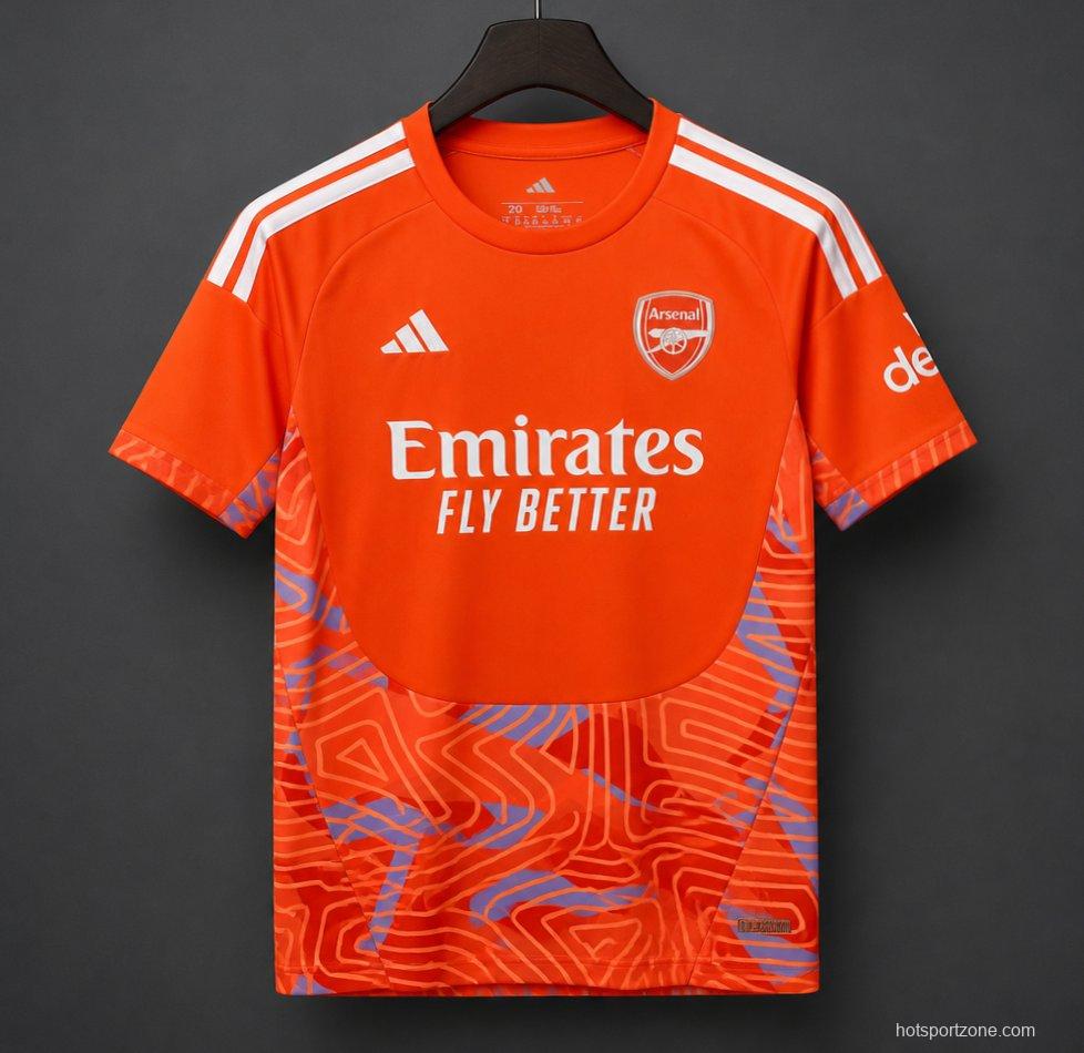 26/27 Arsenal Goalkeeper Orange Jersey