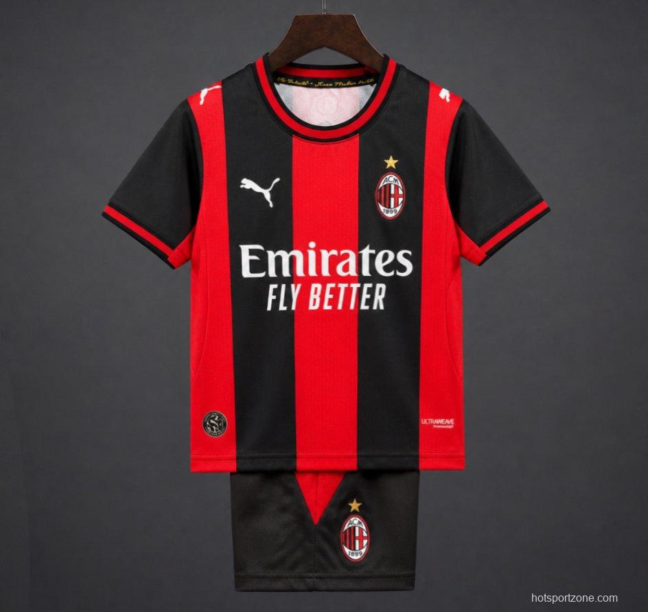 Player Version 26/27 Kids AC Milan Home Jersey