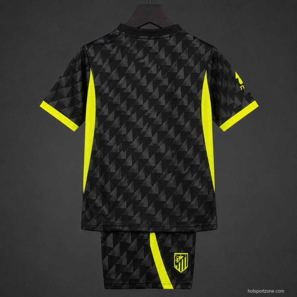 26/27 Kids Atletico Madrid Away Jersey