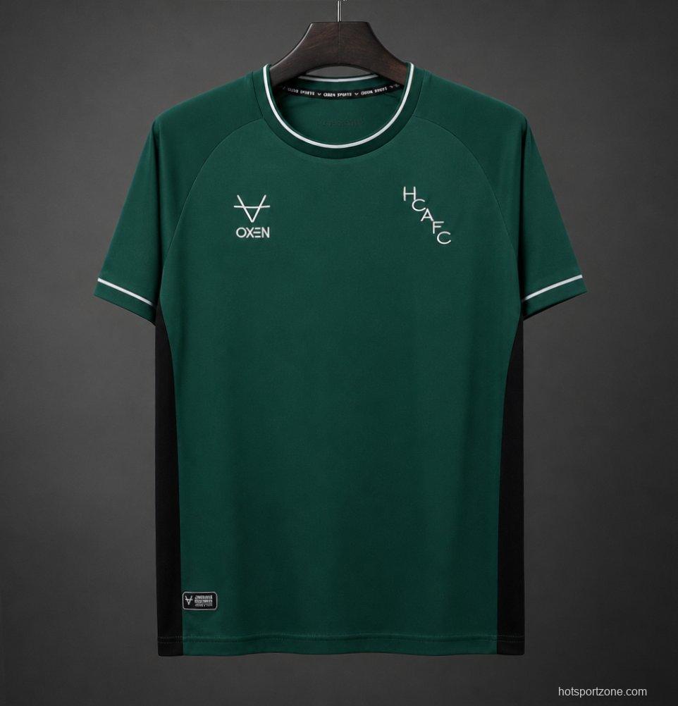 26/27 Hull City Green with Black Side Panel Training Jersey