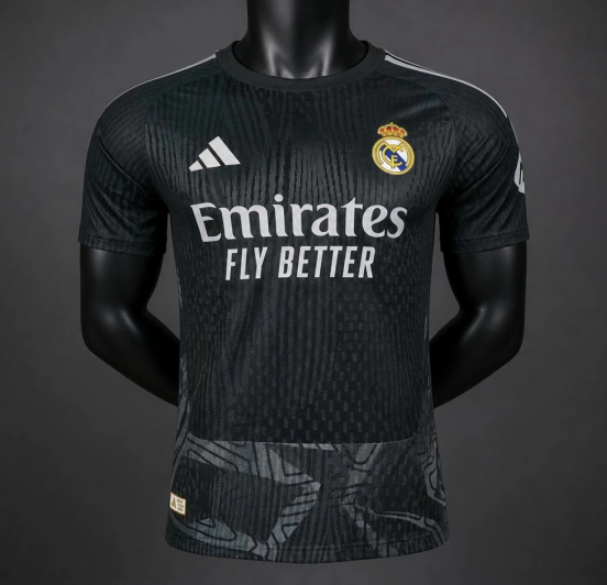 Player Version 26/27 Real Madrid Black Goalkeeper Jersey