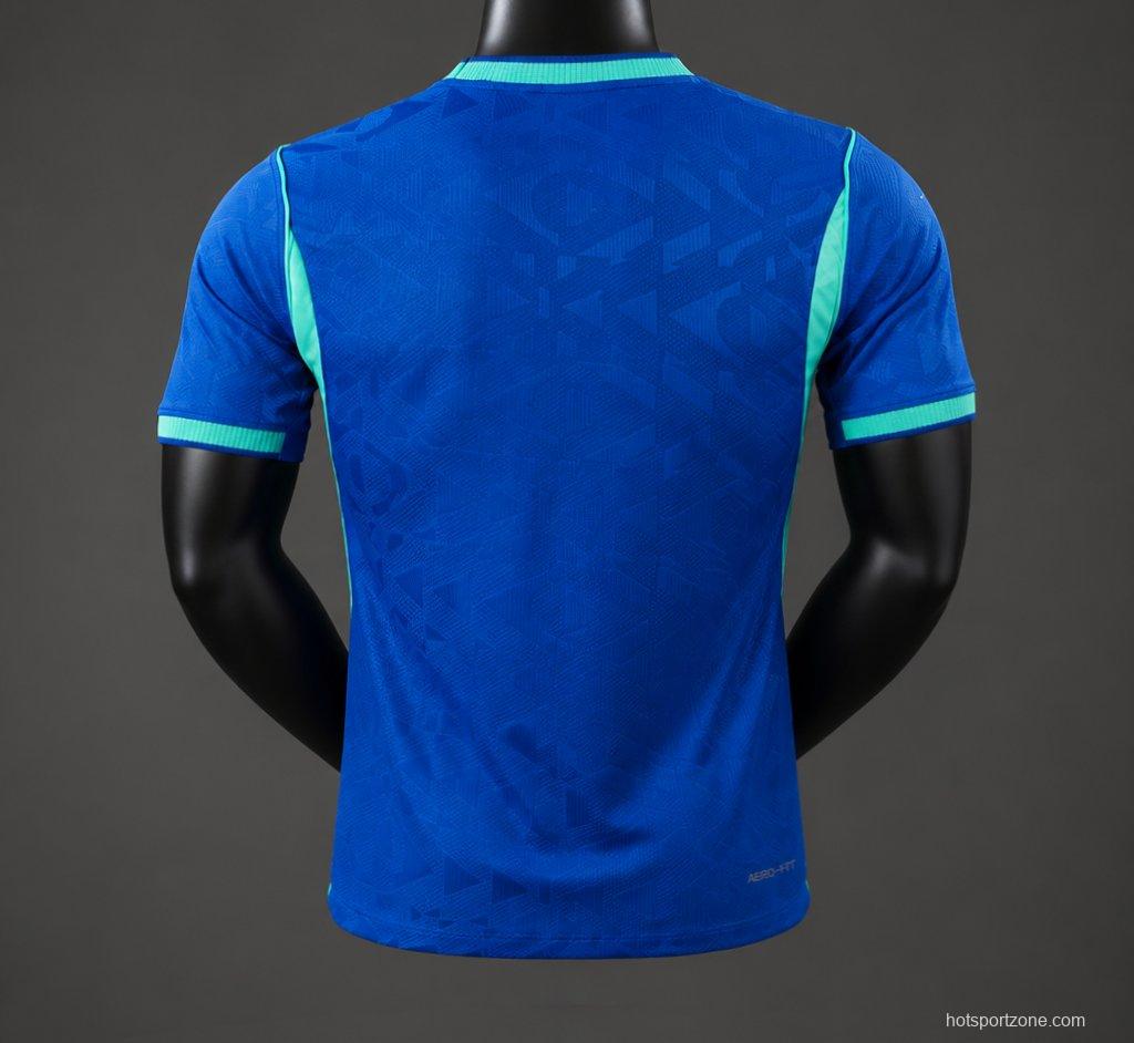 2026 Player Version Brazil Blue Jersey