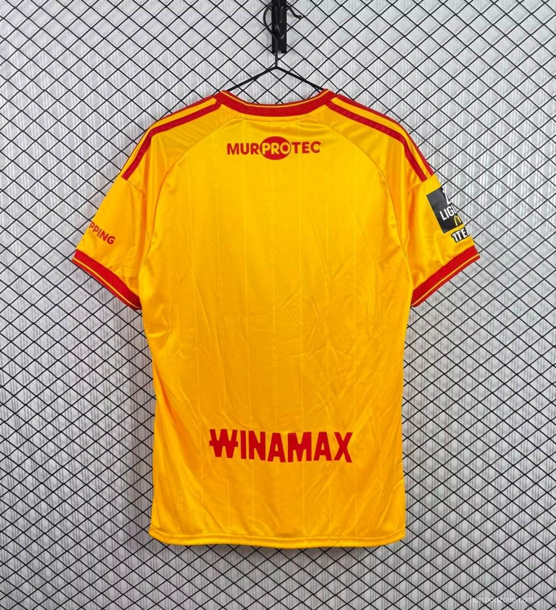 26/27 RC Lens Home Yellow Red Jersey