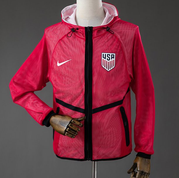 2026 USA Men's Football Anthem Jacket - Red