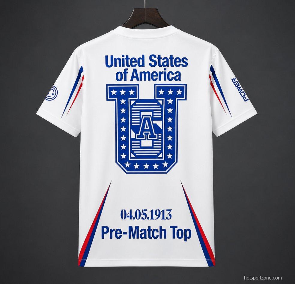2026 USA Nike x USMNT x V.A.A. Academy Pro Pre-Match Jersey