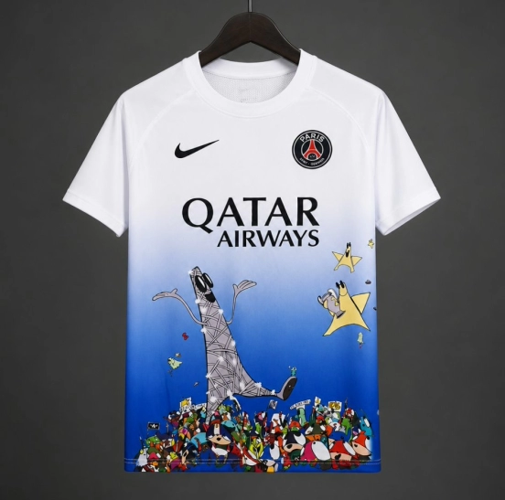 25/26 PSG/Paris Saint-Germain Champions Art by Edgar Plans Version Jersey