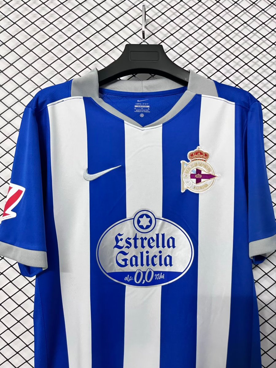 26/27 Deportivo La Coruna Home Jersey