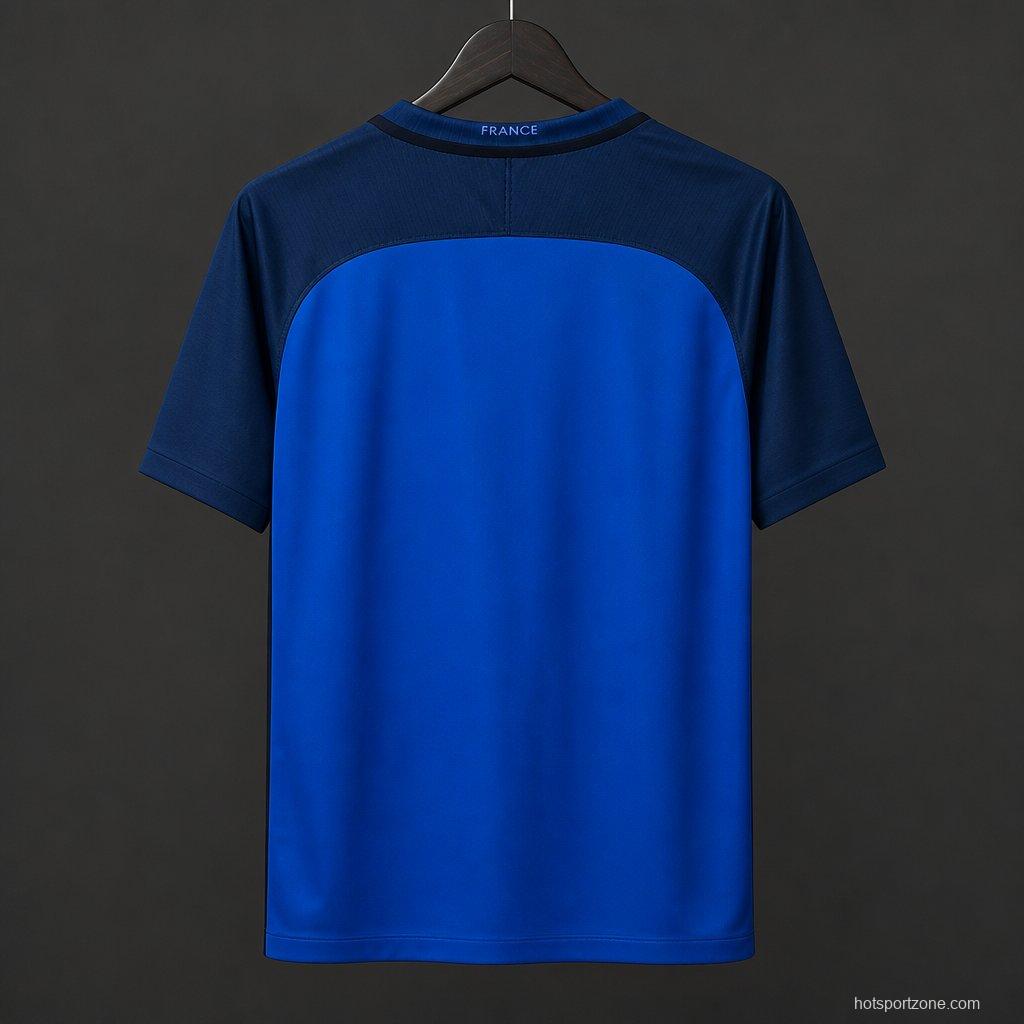 Retro 2016 France Home Jersey