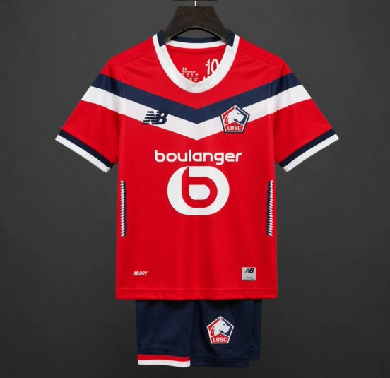 26/27 Kids Lille OSC Home Jersey