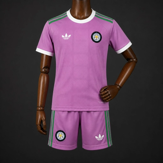 2627 Kids Leeds United Away Purple Jersey