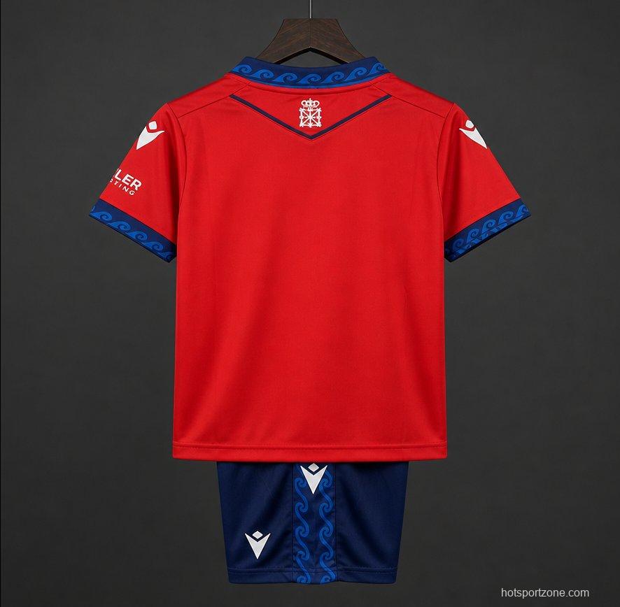 26/27 Kids CA Osasuna Home Jersey