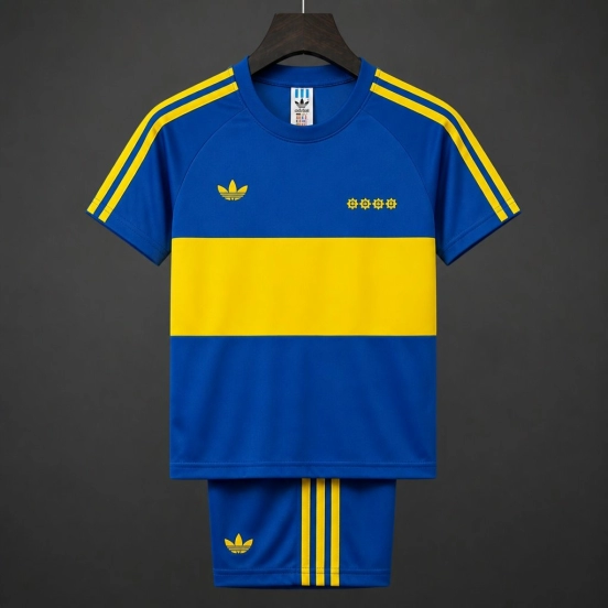 Retro Kids  1981 Boca Juniors Home Jersey