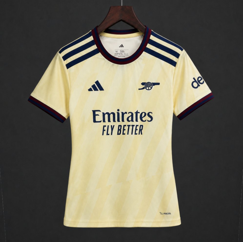 26/27 Women  Arsenal Third Yellow Jersey
