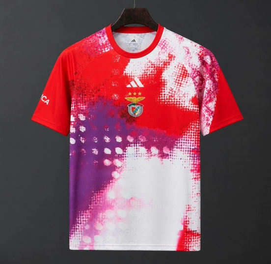 26/27 SL Benfica Red/Purple/White Pre-Match Jersey