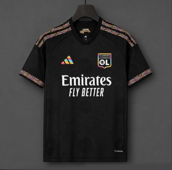 26/27 Olympique Lyonnais Third Black Jersey