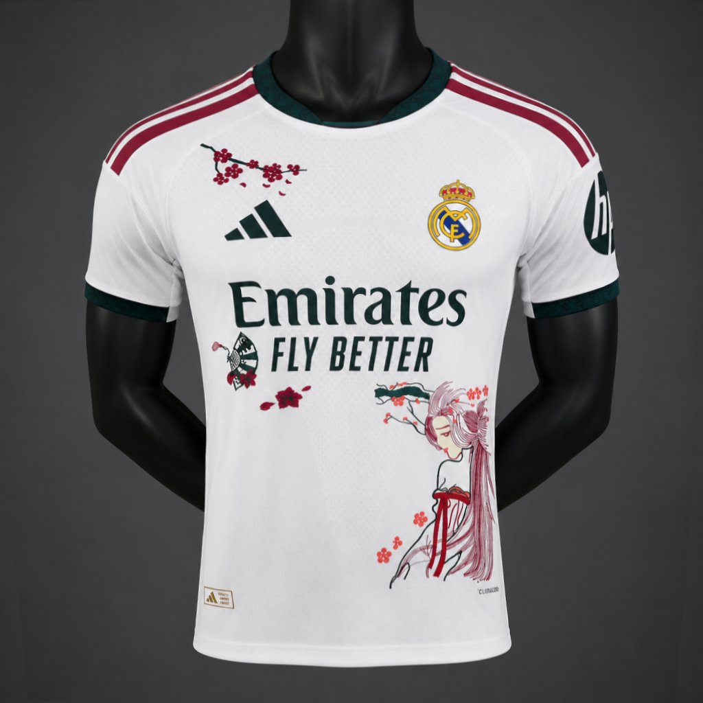 Player Version 26/27 Real Madrid Home "Floral Edition" Special Jersey