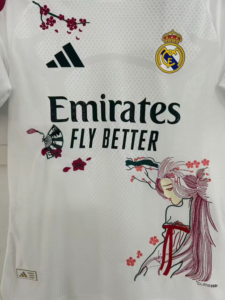 Player Version 26/27 Real Madrid Home "Floral Edition" Special Jersey