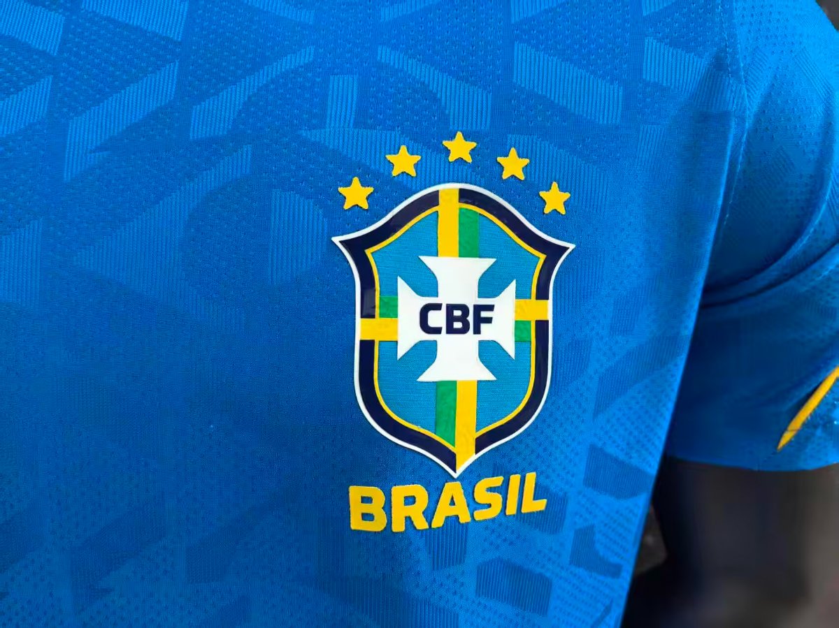 Player Version 26/27 Brazil National Team Blue Training Jersey