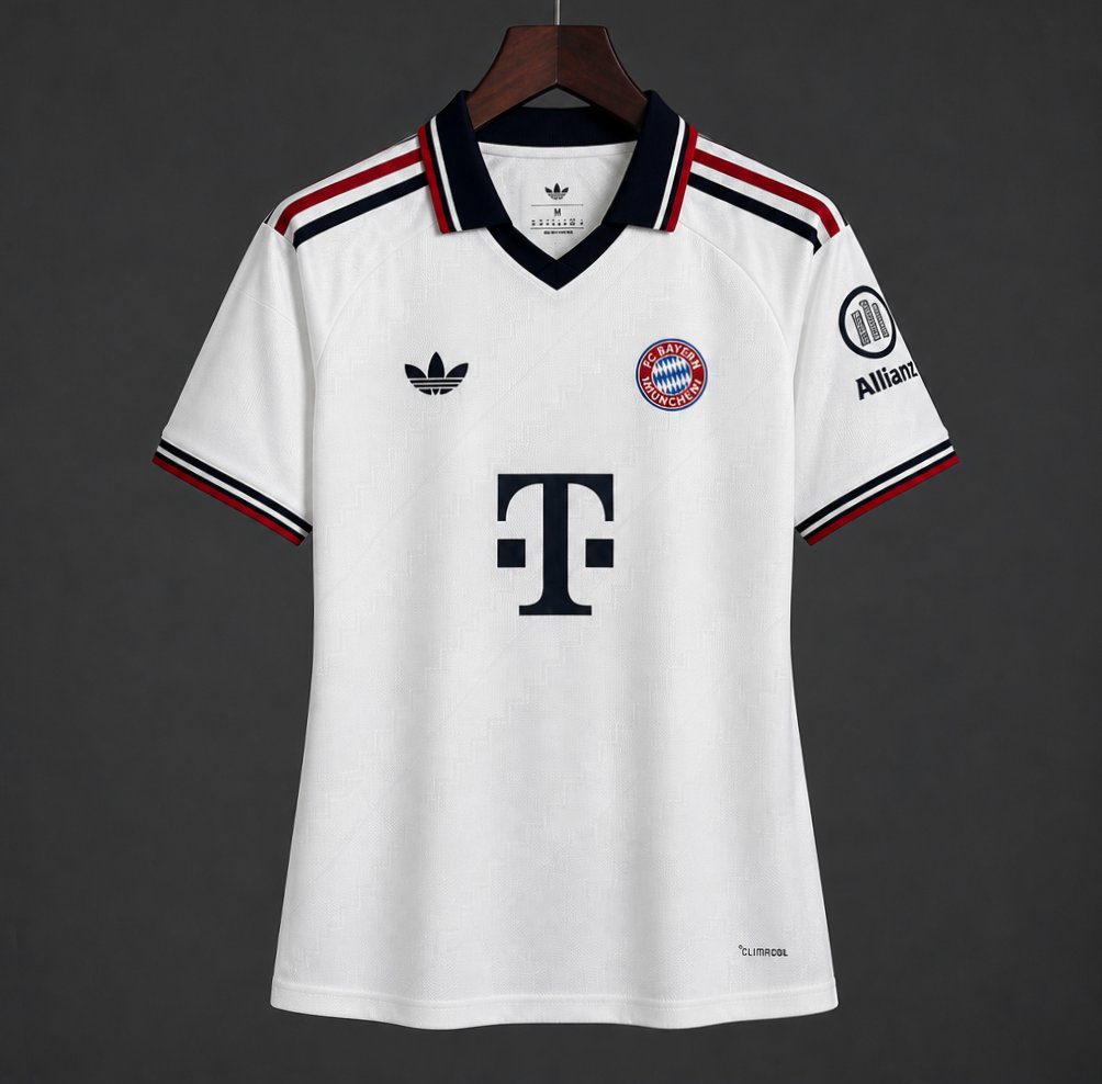 26/27 Women Bayern Munich Away White Jersey