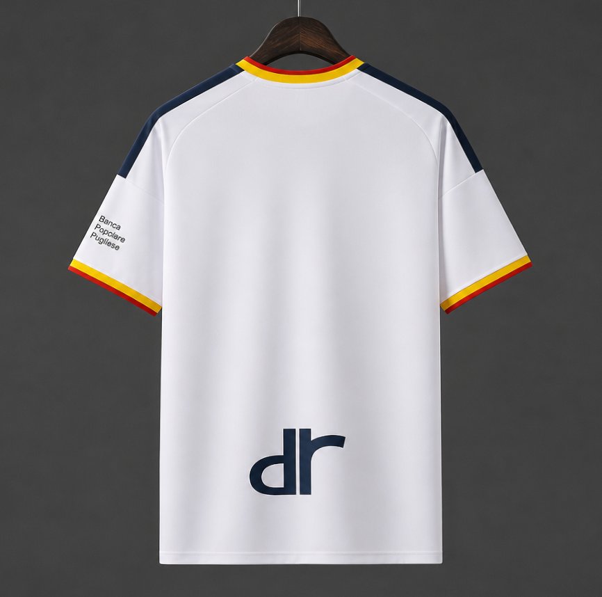 26/27 Lecce Away White Jersey