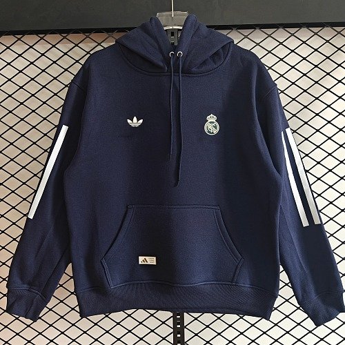 26/27 Real Madrid CF Away Teal Hoodie 9 Colors