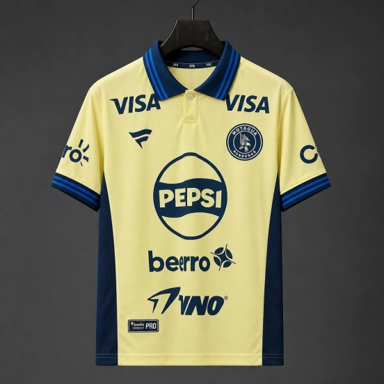 26/27 Motagua Third Yellow Jersey
