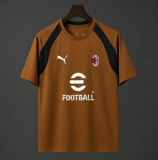 26/27 AC Milan Training Brown Jersey