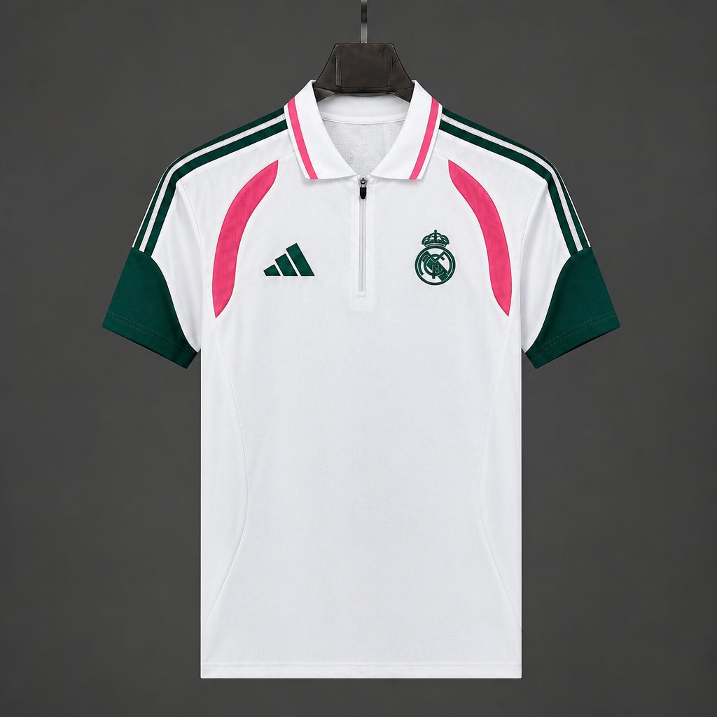 26/27 Real Madrid Training White Jersey