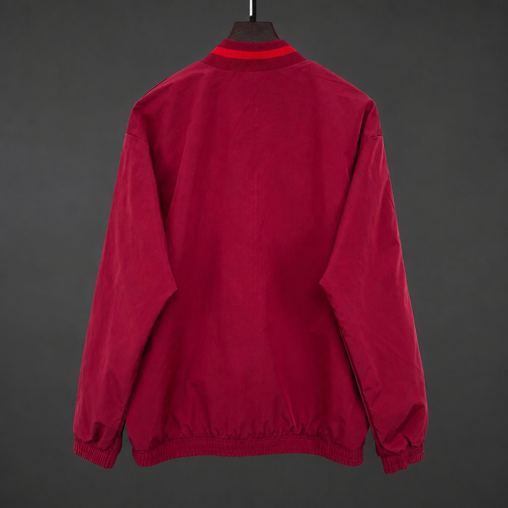26/27 Arsenal  Red Full Zipper Windbreaker Jacket