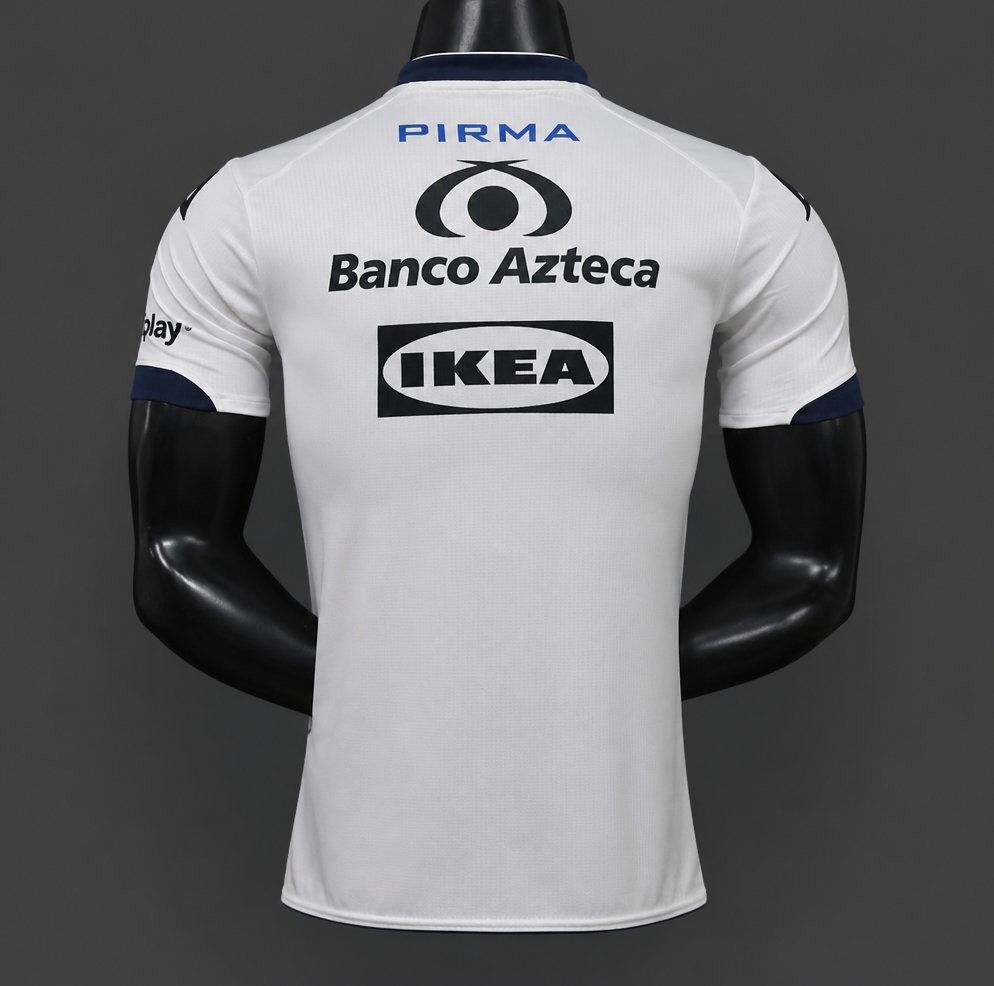 Player Version 26/27 Club Puebla Home Blue Pink Jersey