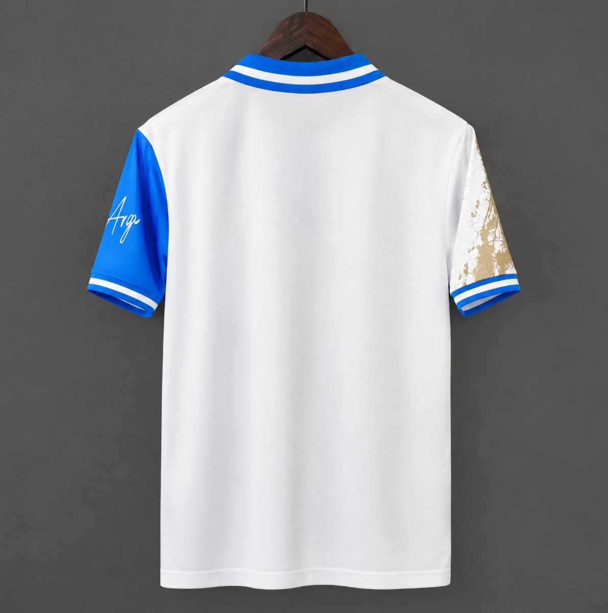 2026 Argentina Training White Blue Jersey