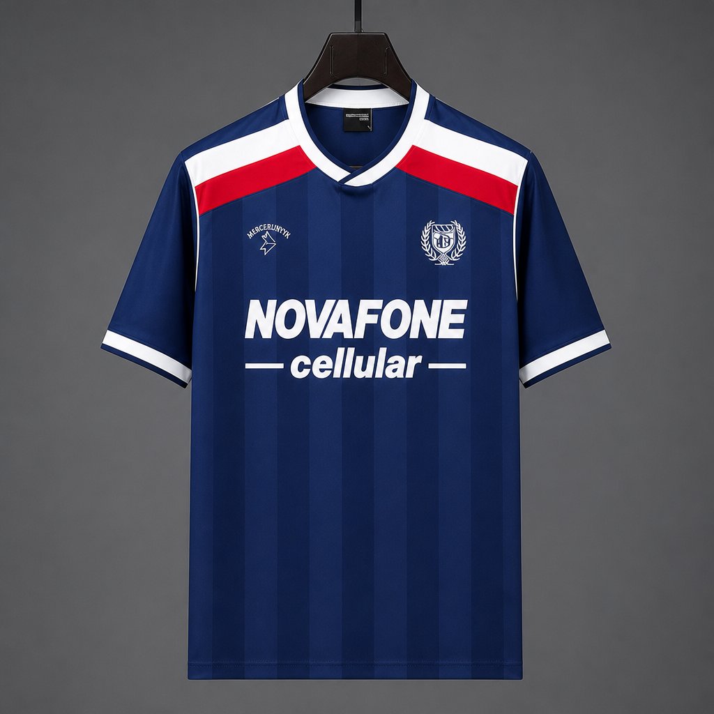 Retro 87/89 Dundee Home Jersey