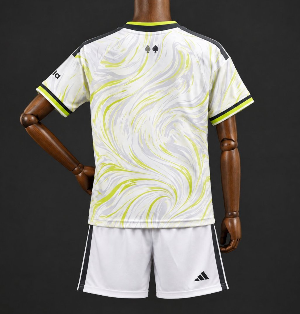 27/28 Kids Liverpool Third Green Jersey Kit