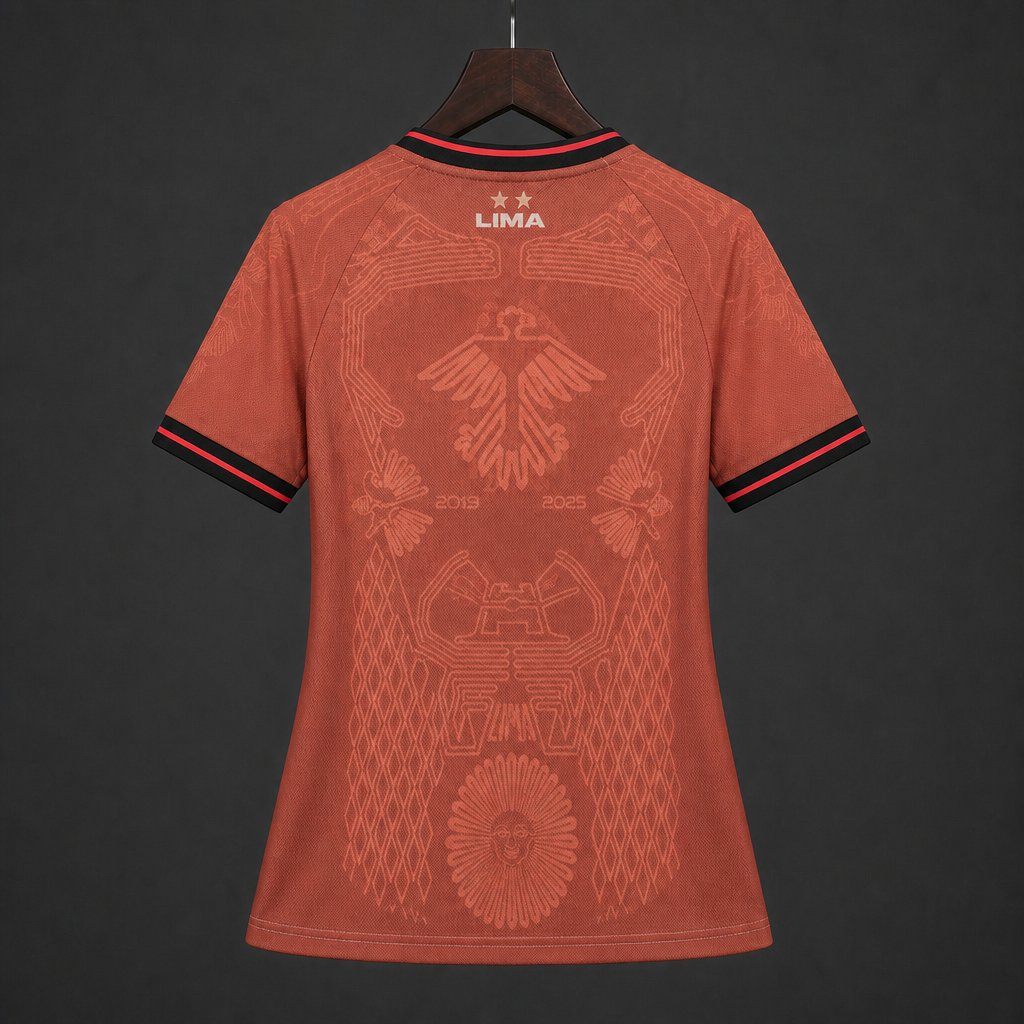 26/27 Women Flamengo Urubu de Lima Special Edition Brown  Jersey