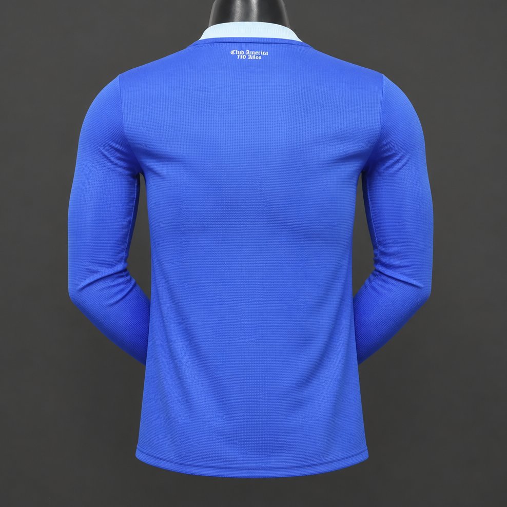 Player Version 26/27 Club América 110th Anniversary Long Sleeve Blue Jersey